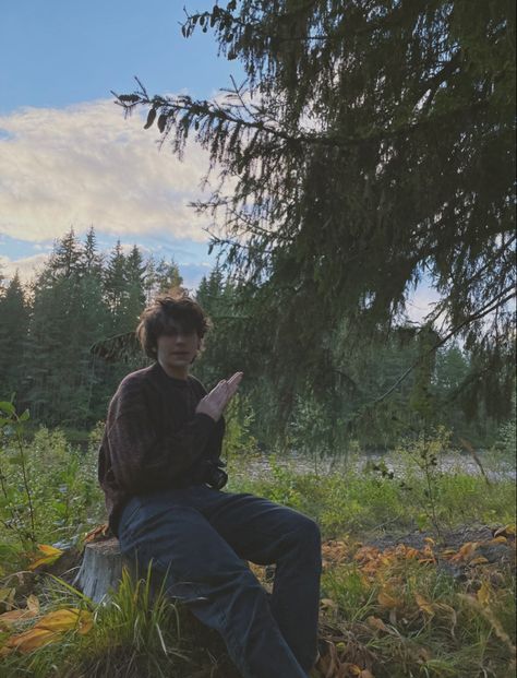 Guy In Nature Aesthetic, Indie Forest Aesthetic, Men In Nature Aesthetic, Nature Man Aesthetic, Pinterest Guy Aesthetic, Nature Guy Aesthetic, Man In Nature Aesthetic, Indie Boys Aesthetic, Dream Boy Aesthetic