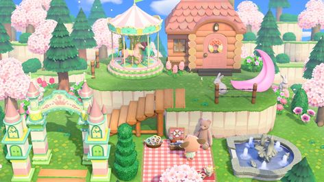 Acnh Factory Design, Acnh House, Happy Home Paradise, Animal Crossing Guide, Animal Crossing Wild World, Island Theme, Animal Crossing Characters, Animal Crossing Villagers, Casa Exterior