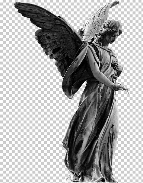 Angel Sculpture Art, Tattoo Sonne, Angel Statues Sculpture, Guardian Angel Tattoo, Statue Tattoo, Roman Statue, Concrete Statues, Angel Statue, Angel Tattoo Designs