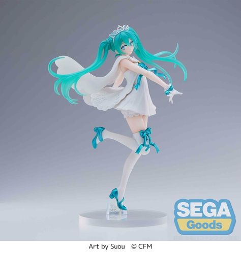 Hatsune Miku 15th Anniversary, Vocaloid Characters, Anniversary Logo, Slenderman, Anime Figurines, 15th Anniversary, Japanese Words, Good Smile, Anime Figures