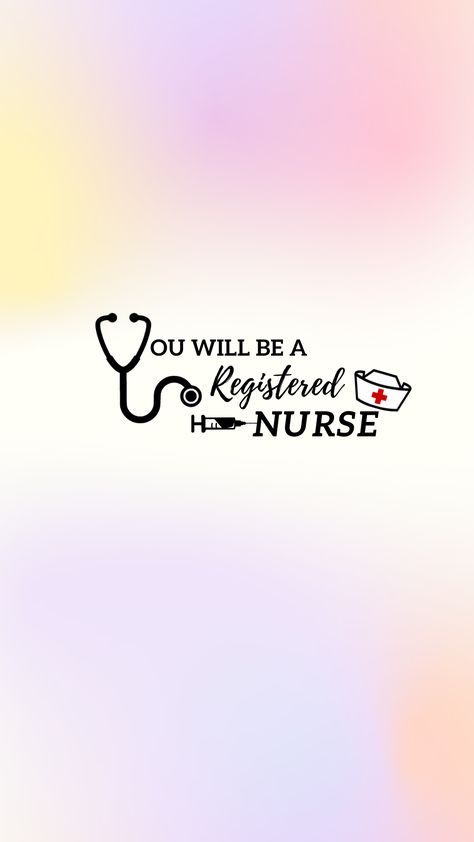 Registered Nurse Quotes, Nursing School Aesthetic Wallpaper Ipad, Bible Verse For Nursing Student, Nursing Student Wallpaper Iphone, Nurse Vibes Aesthetic, Registered Nurse Aesthetic Wallpaper, Nursing Aesthetic Pictures, Cna Aesthetic Vision Board, Registered Nurse Wallpaper