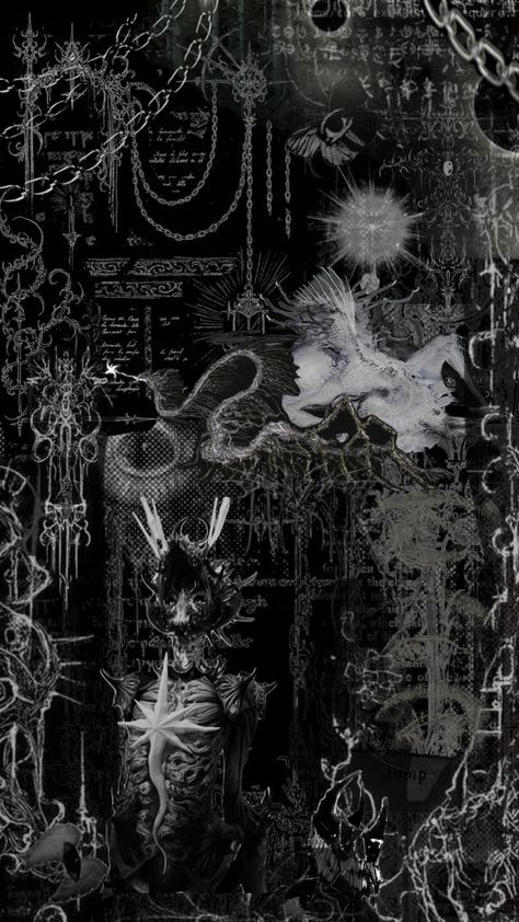 #cybersigilism #monochrome #banshee #demon #blackandwhite #grayscale Goth Wallpaper, Gothic Wallpaper, Rennaissance Art, Emo Wallpaper, Dark Phone Wallpapers, Iphone Wallpaper Photos, Dark Art Illustrations, Beautiful Dark Art, Cool Wallpapers Art