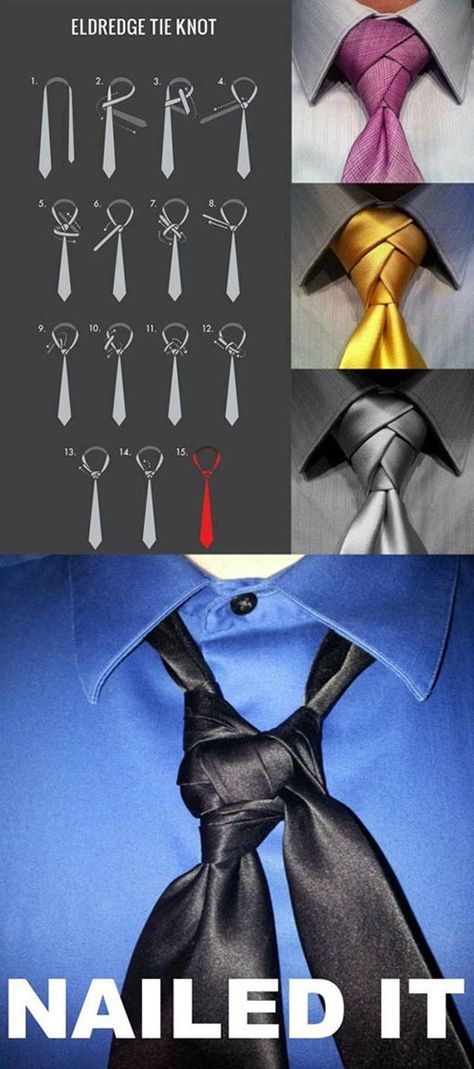 And You Thought Bow Ties Were Tough    Could be an interesting cravat tie too. Simpul Dasi, Neck Tie Knots, Mode Tips, Mens Ties, 웃긴 사진, Nailed It, Cool Ideas, Sleeve Tattoo, 영감을 주는 캐릭터