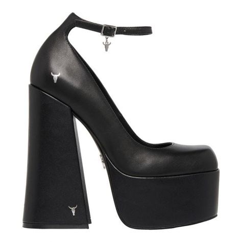 Windsor Smith Shoes, Heels Collection, Smith Shoes, Windsor Smith, Black Platform Heels, Fancy Shoes, Cute Heels, Shoe Inspo, Black Platform