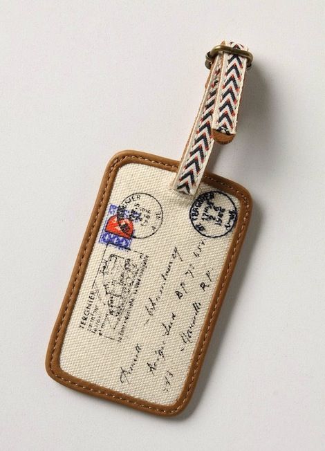 ..!! Travel Bag Tag, Cute Luggage, Going Postal, Old Letters, Leather Luggage Tags, Vintage Luggage, Pack Your Bags, Leather Luggage, Tag Design