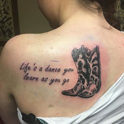 15 Interesting Country Music-Inspired Tattoos Country Songs Tattoos, Country Song Tattoo Ideas, Country Saying Tattoos, Country Music Inspired Tattoos, Country Song Inspired Tattoos, Country Music Tattoos, Antler Tattoos, Country Girl Tattoos, Song Tattoos