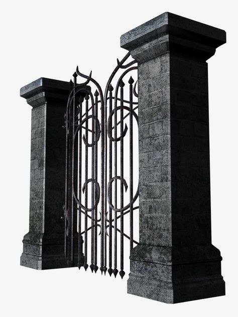 Gothic Gate, Gothic Png, Gothic Background, Door Iron, Architect Jobs, Png Polyvore, Overlays Tumblr, Hot Wheels Garage, Episode Backgrounds