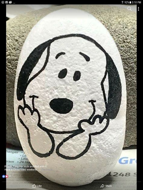 Cute Rock Painting Ideas, Cute Rock Painting, Painted Rock Animals, Stones Art, Rock Painting Ideas, Painted Rocks Diy, Rock Painting Ideas Easy, Rock Painting Patterns, Rock Ideas