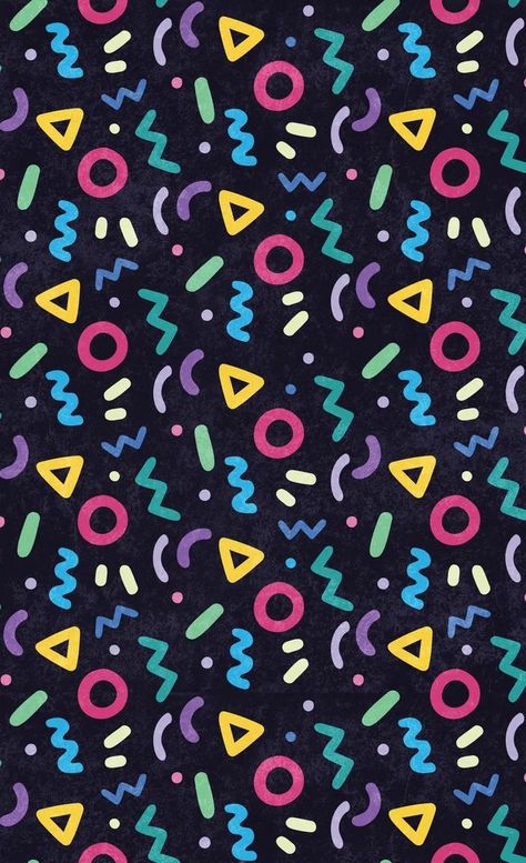 90s Background, 90s Pattern, Iphone Wallpaper Vsco, Posca Marker, Ipad Background, Memphis Design, Theme Background, Neon Aesthetic, Retro Theme