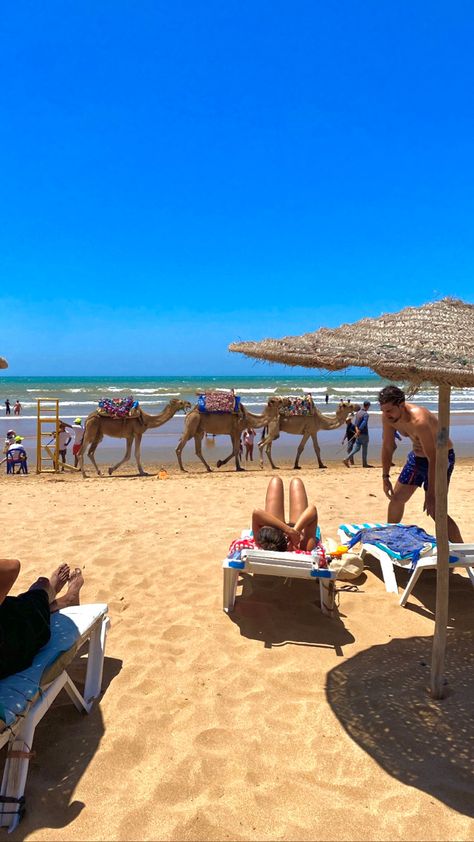 Morocco Beach Aesthetic, Morocco Summer Aesthetic, Morroco Beach, Morocco Mediterranean, Morroco Marrakech, Tanger Morocco, Moroccan Summer, Morocco Beach, Agadir Morocco