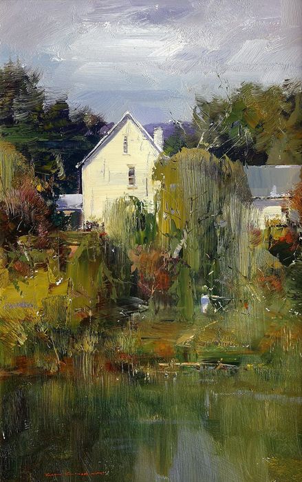 -Ken Knight Richard Pikesley, Ken Knight, Australian Painters, Paintings I Love, Impressionist Paintings, Plein Air Paintings, Art Oil, Abstract Landscape, Beautiful Paintings