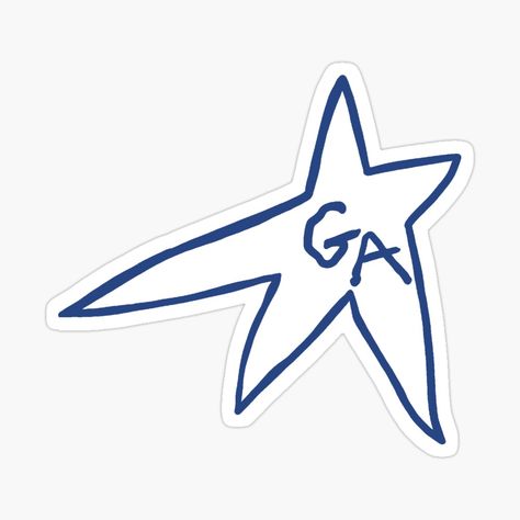 Get my art printed on awesome products. Support me at Redbubble #RBandME: https://www.redbubble.com/i/sticker/Gracie-Abrams-Star-by-NaomiesCorner/155321928.JCQM3?asc=u Gracie Abrams Star Logo, Gracie Abrams Logo, Gracie Abrams Sticker, Gracie Abrams Tattoo, Gracie Abrams Star, Grace Abrams, Gracie Abrams Poster, Sorry Sticker, Poetry Journal