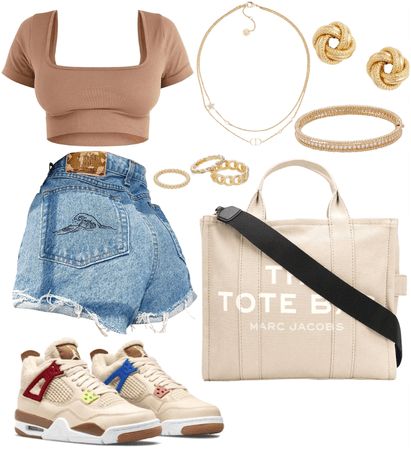 Where The Wild Things Are Jordans Outfit, Where The Wild Things Are Shoes Outfit, Jordan 4 Wild Things Outfit, Wild Things Jordan 4 Outfits, Retro Jordan Outfits Womens, Cute Jordans For Women, Jordan Retro 4 Outfits Women, Jordan 4 Outfit Women, Outfit Ideas With Jordans