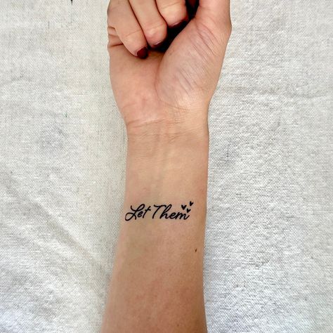 Conscious Ink Script Manifestation, Let Them Tattoo, Manifestation Tattoo, Pretty Script Fonts, Tattoo Script, Intention Setting, Inked Men, Different Fonts, I ❤ Ny