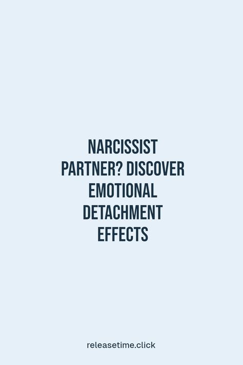 Are you feeling emotionally detached from your narcissist partner? It’s a crucial step that brings change in the relationship! Understand how emotional distance can impact your situation, help you reclaim your power, and consider healthier boundaries. Learn more about essential signs that show you're detaching and understand the reasons behind this transformation. This change helps many find clarity Emotional Distance, Reclaim Your Power, Emotional Detachment, Boundaries, Personal Development, How Are You Feeling, Signs, Feelings