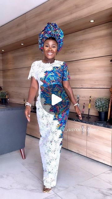 Combination Ankara Styles, Lace And Ankara Combination Gowns, Ankara And Lace Combination Styles Gown, Ankara Gowns, Ankara Gown, Ankara Styles, Ankara, Size 16, Link In Bio