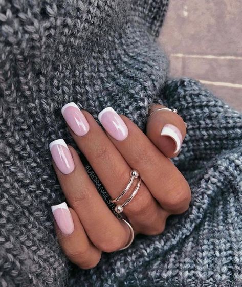 🎗F A S H I O M O M E N T S🎗 on Instagram: “1-10?❤️ Choose your favourite #nailsoftheday and comment below” Fall Nails Ideas, Gel Toe Nails, French Tip Nail Designs, French Manicure Nails, Cute Gel Nails, Bright Nails, Neutral Nails, Elegant Nails, Classy Nails