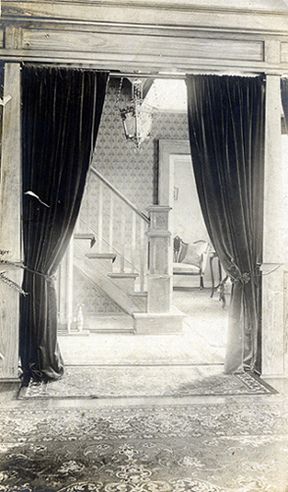 1890 Interior Design, 1900 Home Interior, 1890s House Interior, 1890s Interior, 1910s House Interior, 1890 House, 1890s House, Edwardian Interiors, 1800s House