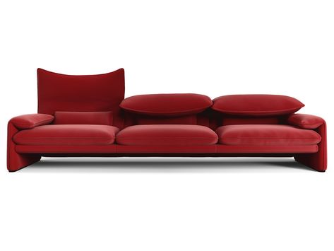 Sofa With Headrest, Cassina Sofa, Vico Magistretti, Patricia Urquiola, Three Seater Sofa, Sofa Upholstery, Upholstered Furniture, New Perspective, Price List