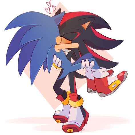 Shadonic Sonic X Shadow Fanart, Sonic The Movie, Shadow Sonic, Shadow And Amy, Sonic Funny, Sonic Fan Characters, Sonic 3, Sonic Franchise, Sonic Adventure