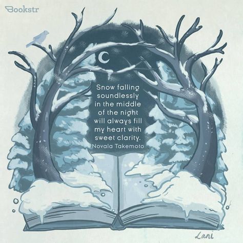 Bookstr on Instagram: “Who knew there could be such beauty in a winter scene? - - - #bookart #instabooks #instareads #bookstagram #books #igbooks #igreads…” First Snowfall, Perfect Word, Winter Scene, Winter Is Coming, Winter Scenes, The Winter, Book Art, The First, Books