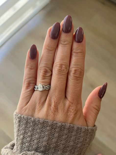 Brown Mauve Nails, Purple Mauve Nails, Acrylic Nails Mauve, Mauve Purple Nails, Dusty Purple Nails, Dark Mauve Nails, Mauve Fall Nails, Mauve Nails, Year Goals