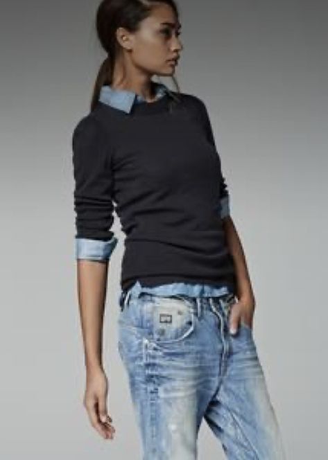 Slim Sweater, Neue Outfits, Outfit Jeans, Mode Casual, 가을 패션, Looks Style, Mode Inspiration, Shibori, Outfits Casuales