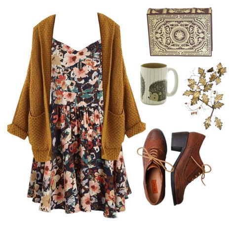 "{fall}" by cheyannmartin ❤ liked on Polyvore featuring Lucca Couture, Miz Mooz, Pier 1 Imports and C. JerÃ© Bookworm Style, Soft Outfits, Pagan Fashion, Grunge Looks, Classic Glam, Full Outfits, Closet Wishlist, Mori Kei, Everyday Clothes