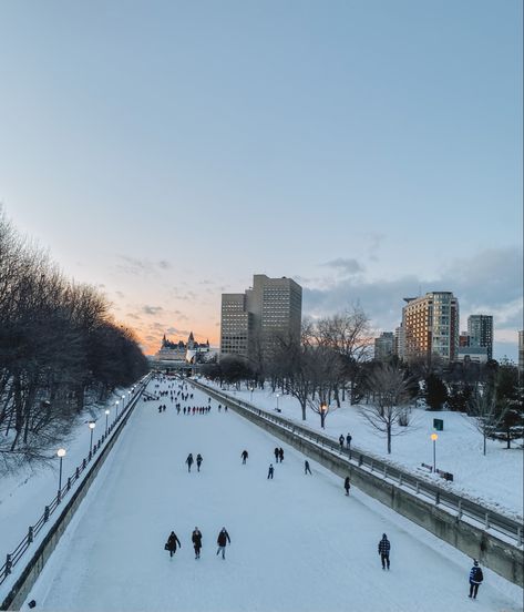 | Ottawa Canada | Rideau Canal | Winter Wonderland | Winter Skating | Winter Aesthetic | Ottawa Winter Aesthetic, Rideau Canal Ottawa Ice Skating, Ottawa Aesthetic, Rideau Canal Ottawa, Winter Skating, Canadas Wonderland, Status Update, Ottawa Canada, Dream Trip