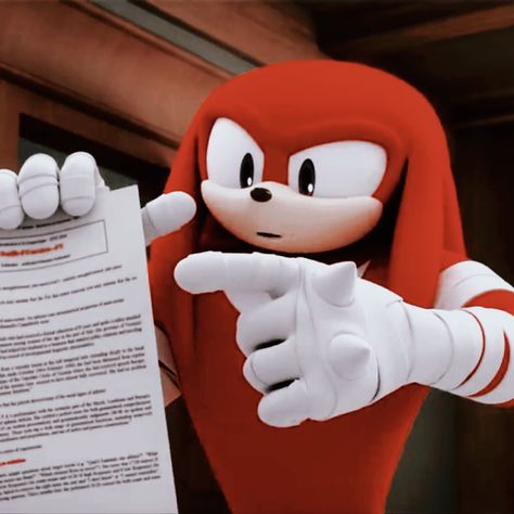 Knuckles Echidna, Boom Knuckles, Knuckles Meme, Sonic Icon, Knuckles The Echidna, Sonic Underground, Shadow Sonic, Sonic Characters, Green Screen Video Backgrounds