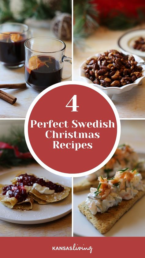 Discover the rich heritage of Swedish cuisine with these 4 traditional Christmas recipes. From flavor-packed glogg to scrumptious lingonberries, immerse yourself in the warmth and joy of Swedish Christmas through flavors that will transport you to the heart of Sweden's festive season. Swedish Holiday Recipes, Scandinavian Christmas Recipes, Christmas Main Meal, Glogg Recipe, Swedish Christmas Food, Swedish Christmas Traditions, Greek Yogurt Toppings, Sweden Christmas, Swedish Cuisine