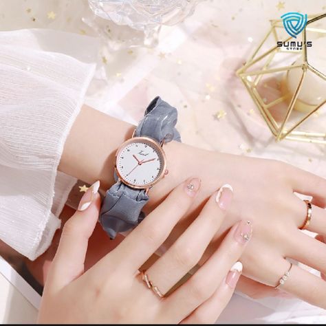 Korean scrunchie watch for girls Available on daraz Link in highlights (watches) #ladieswatch #watch #watches #ladieswatches #watchesofinstagram #wristwatch #timepiece #watchoftheday #jamtangan #menswatch #babyg #fashionwatch #jewellery #fashion #onlineshopping #watchaddict #watchlover #menswatches #ladies #watchcollector #womenswatch #womenwatch #menwatch #stylefiesta #fossil #ladiesfashion #jewelry #gucci #womenwatches #luxurywatch Scrunchie Watch, Large Intestine, Girls Watches, Hair Rings, Quartz Movement, Fashion Watches, Fossil, Womens Watches, Trendy Fashion