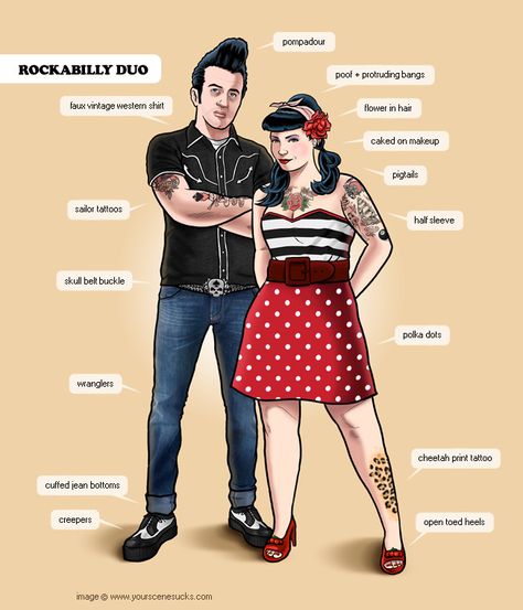 Rockabilly Couple, Cheetah Print Tattoos, Mode Pin Up, Mode Rockabilly, Rockabilly Mode, Rockabilly Looks, Rockabilly Wedding, Mode Rock, Estilo Pin Up