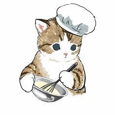 cat
cute
draw
aesthetic
cooking A Cat, Chef