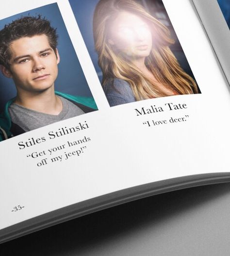 Stiles And Malia, Teen Wolf Ships, Teen Wolf Quotes, Malia Tate, Teen Wolf Memes, Teen Wolf Funny, Teen Wolf Mtv, Yearbook Quotes, Teen Wolf Dylan