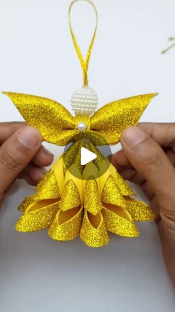 Angel Crafts Christmas, Christmas Angels Diy, Angels Diy, Diy Christmas Angel Ornaments, Christmas Angel Crafts, Angel Wing Ornaments, Handmade Angels, Angel Crafts, 2024 Christmas