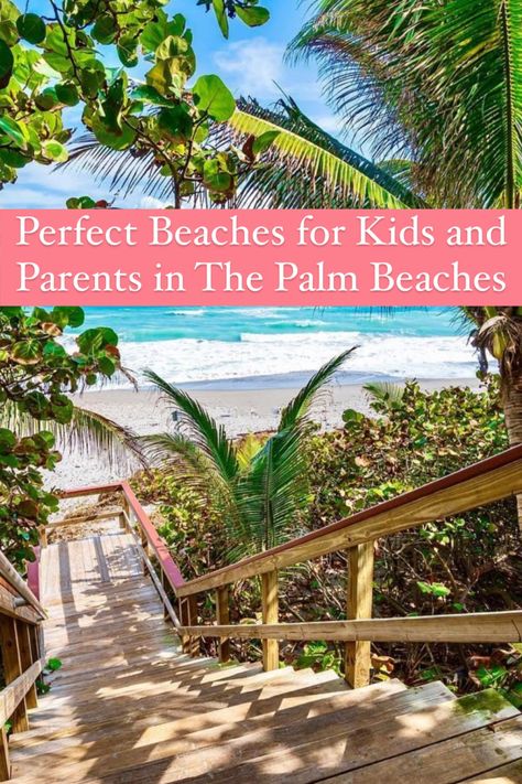 One of the joys of a fun family vacation is introducing children to new, exciting places. Watching a toddler discovering the wonders of a warm, sunny beach makes memories for a lifetime. Choosing just the right beach is easy in The Palm Beaches, with 47 miles of golden sand to pick from. Here are some beach suggestions from a group of locals, specifically chosen for their kid and family friendliness. #ThePalmBeaches Florida Family Vacation, Riviera Beach, Intracoastal Waterway, Best Family Vacations, Family Vacation Destinations, Family Picnic, Palm Beach Florida, Sunny Beach, Delray Beach