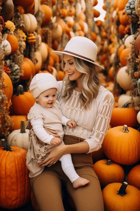 50 Super Cute Fall Photoshoot Ideas for Baby in 2024 | Love and Moms Fall Toddler Picture Ideas, Baby Pumpkin Patch Photoshoot, Pumpkin Patch Photoshoot Family Of 3, Pumpkin Family Photos, Pumpkin Patch Pictures Baby, Fall Toddler Photoshoot, Cute Fall Photoshoot Ideas, Family Pumpkin Patch Pictures, Pumpkin Patch Photoshoot Family