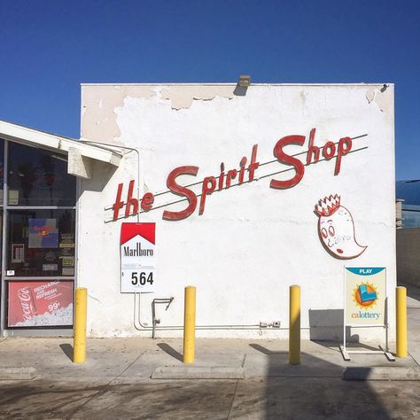 ✨J✨O✨S✨H✨ on Instagram: “#HappyHalloween - The Spirit Shop in Victorville gives “spirit” a double meaning... the classic California liquor store has a ghost with a…” Victorville California, Double Meaning, Liquor Store, A Ghost, The Spirit, Happy Halloween, Liquor, Meant To Be, Ghost