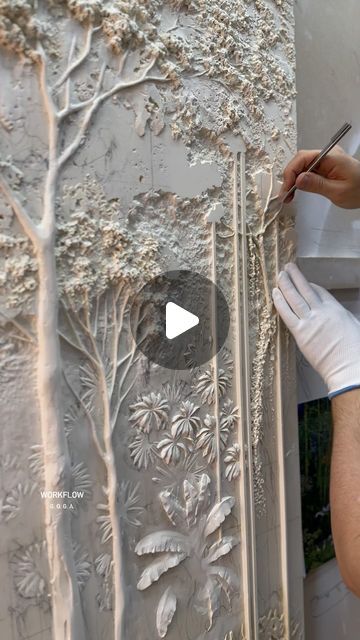 Bas Relief Sculpture Wall Art, Acrylic Furniture Design, 3d Wall Art Sculpture, Acrylic Furniture, Plaster Wall Art, Concrete Art, Relief Sculpture, Wall Decor Design, Sculpture Painting