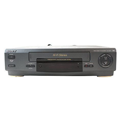 Sony SLV-662HF HI-FI Stereo VHS Video Cassette Recorder-Player with Remote Control. 01.17 Vcr Player, Vhs Player, Vhs Video, Retro Radio, Cassette Recorder, Tape Deck, Hi-fi, Vhs Tape, Recorders