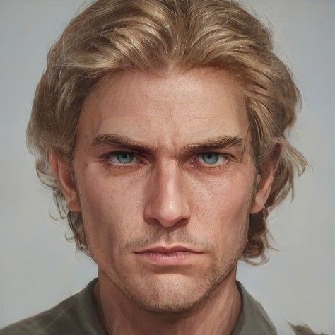 Men Blonde Hair, Body Shots, Character Profile, Old Paintings, Woman Drawing, Character Design Male, Character Aesthetic, Male Face, Character Portraits