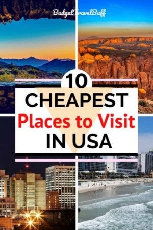 10 Insanely Cheap Places To Travel In The USA On A Budget In 2021 Cheap Places To Visit In The Us, Places To Visit In Usa, Cheap Places To Visit, Frugal Travel, Cheap Places To Travel, Affordable Vacations, Travel America, Cheap Hotel, Places In America