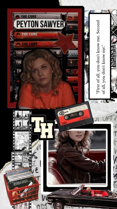 FIRST OF ALL YOU DON’T KNOW ME #onetreehill #onetreehillaesthetic #onetreehillpeyton #peytonsawyer #peyton Peyton Sawyer, Rock Girl, Tree Hill, One Tree Hill, One Tree, Don T Know, Dark Aesthetic, Naruto, It Cast