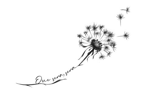 Dandelion Breathe Tattoo, Dandelion Tattoo Just Breath, Let Them Dandelion Tattoo, Wish Flower Tattoo, Just Breathe Tattoos For Women, Just Breathe Tattoo, Journey Tattoo, Dandelion Tattoo Design, Classy Tattoos For Women