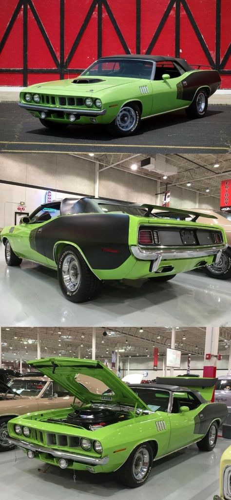 1971 Plymouth Barracuda / Cuda 426 HEMI 4 Speed Manual Convertible 1971 Plymouth Hemi Cuda, 1971 Plymouth Cuda, Hemi Cuda 1971, 1971 Plymouth Barracuda, Cuda Plymouth, 71 Cuda, Plymouth Hemi Cuda, Plymouth Muscle Cars, Hemi Cuda