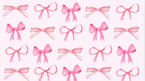 #wallpaper #bows #bow #pink #desktop Wallpaper For A Computer, Pink Bow Wallpaper Ipad, Pink Bow Macbook Wallpaper, Bow Computer Wallpaper, Pink Bow Wallpaper Laptop, Girly Macbook Wallpaper, Cute Chromebook Wallpaper, Bow Desktop Wallpaper, Cute Laptop Backgrounds