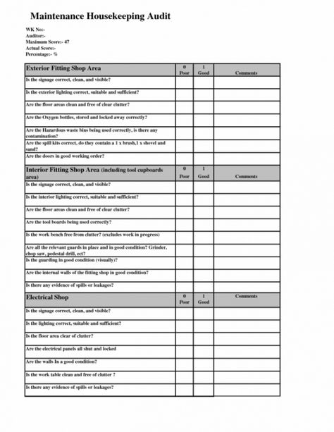 Free Health And Safety Inspection Report Template Word Updated by Maya Laundra. Health and safety inspection report template, Each time you write a business report, you've got an opportunity to make an impression, a favorable one ... Warehouse Safety, Housekeeper Checklist, Safety Audit, Cleaning Checklist Template, Safety Checklist, Safety Inspection, Inspection Checklist, Checklist Template, Workplace Safety