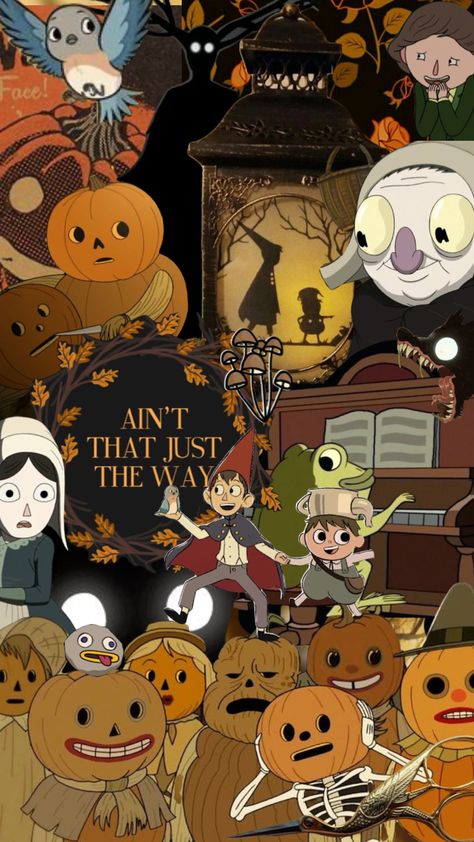 Over The Garden Wall Wallpapers, Over The Garden Wall Phone Wallpaper, Over The Garden Wall Party Decor, Over The Garden Wall Watch Party, Over The Garden Wall Color Palette, Over The Garden Wall Lockscreen, Pottsfield Over The Garden Wall, Over The Garden Wall Pumpkin People, Over The Garden Wall Aesthetic Wallpaper