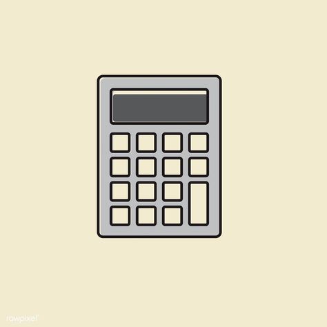 Vector of calculator icon | free image by rawpixel.com Calculator Wallpaper, Cute Calculator Icon, Calculator Icon Aesthetic, Logo Application, Office Icon, App Ikon, Application Iphone, App Pictures, Simple Designs To Draw